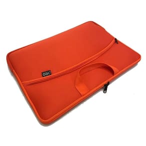 Capa Para Notebook Laranja 15.6 Bolsa Neoprene Pasta
