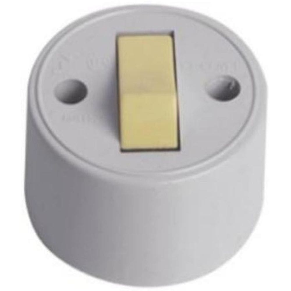 Interruptor Externo Sobrepor 1 Tecla Simples 10A/250Vperlex