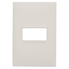 Placa 4x2 1 Módulo Horizontal Branco 618501BC Pial Plus+