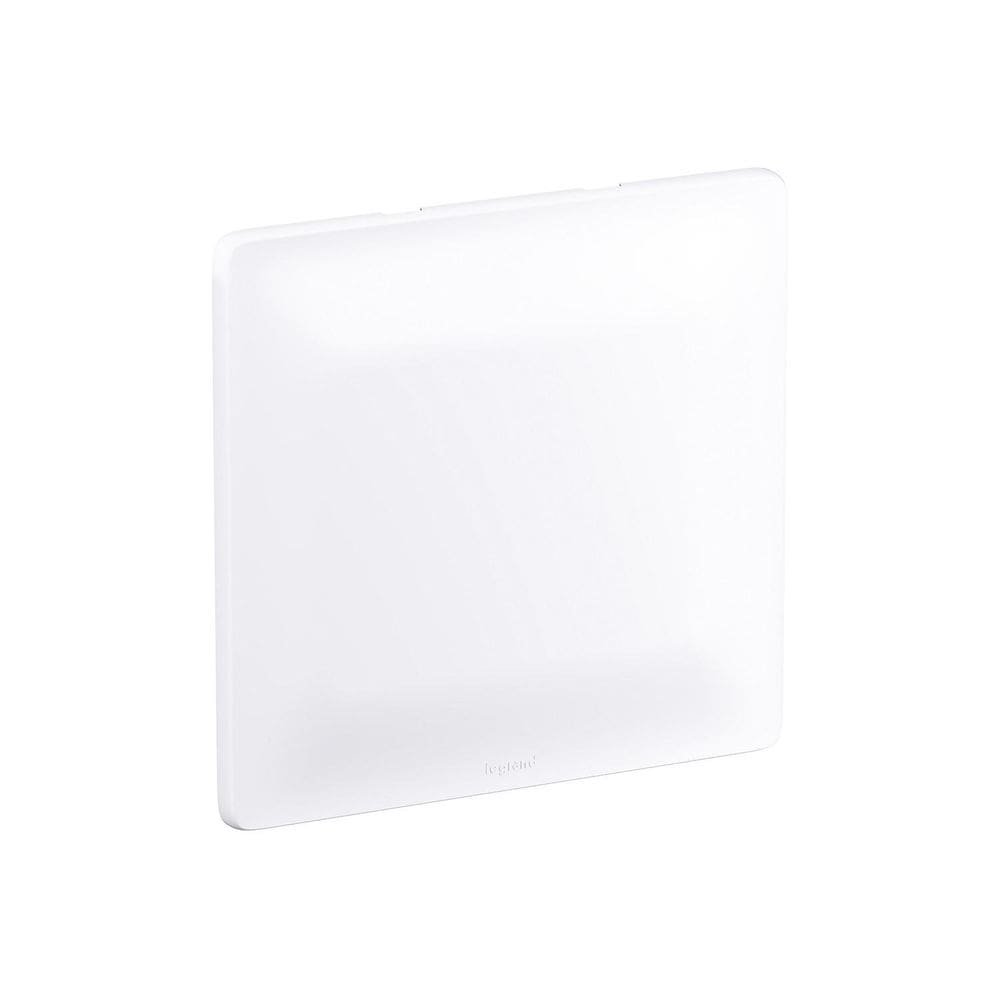 Placa 4X4 Cega Com Suporte Branco 680173 Pial Zeffia