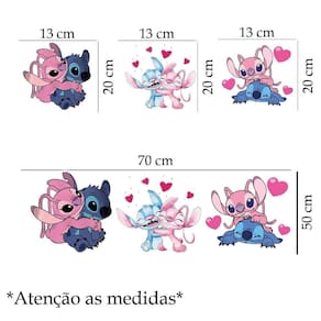 Kit Adesivo Angel E Stitch Mod01