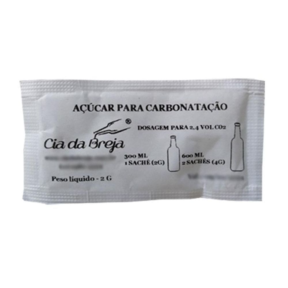 Sachê De Açúcar Para Carbonatação - 730G Aprox. 300 Un