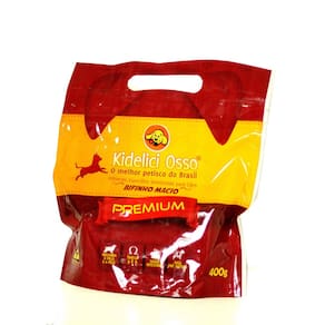 Bifinho Macio Kidelici Osso - Sabor Carne - 400G