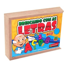 Brincando Com Letras - 4 Anos - Alfabeto Maninho Com Caixa
