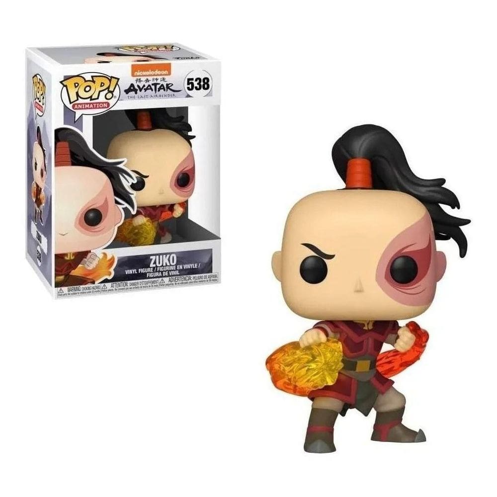 Boneco Funko Pop Avatar Zuko 538