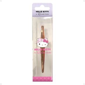 Pinça Dourada Hello Kitty By Klass Vough Ponta Reta Twhk-01