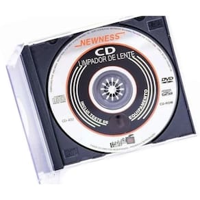 Limpador De Lentes Newness Aparelho Cd / Dvd / Cd-Rom