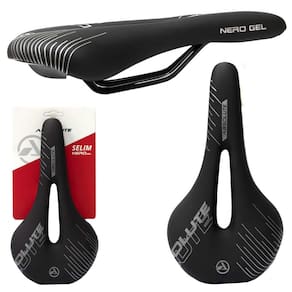 Selim Banco Absolute Nero Gel 268 X 146Mm Vazado Speed Mtb
