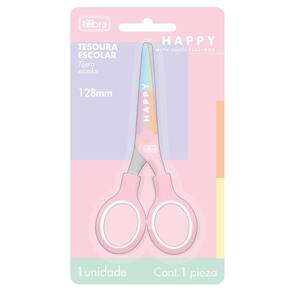 Tesoura Escolar 12,8Cm Tilibra Happy
