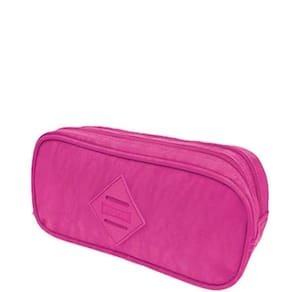 Estojo Sestini 2 Compartimentos Crinkle Pink - 075507-08