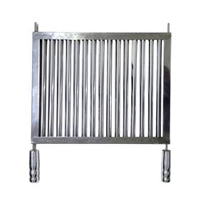 Grelha Inox Uruguaia 50X40 Parrilla Reforçada