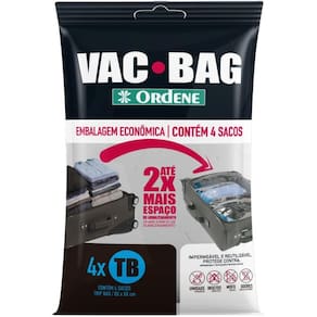 Saco Vácuo 4trip Bag 60x40cm | Proteção contra Umidade