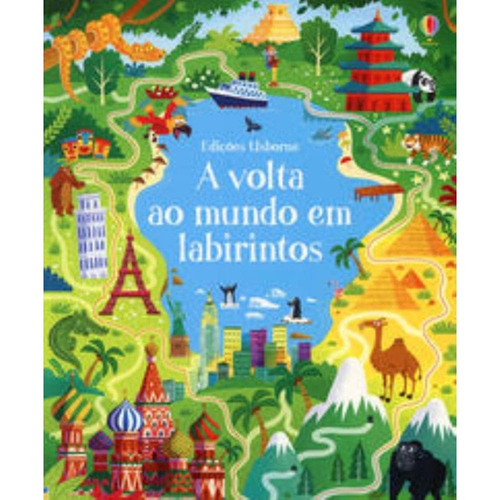 A volta ao mundo em labirintos : Labirintos incríveis