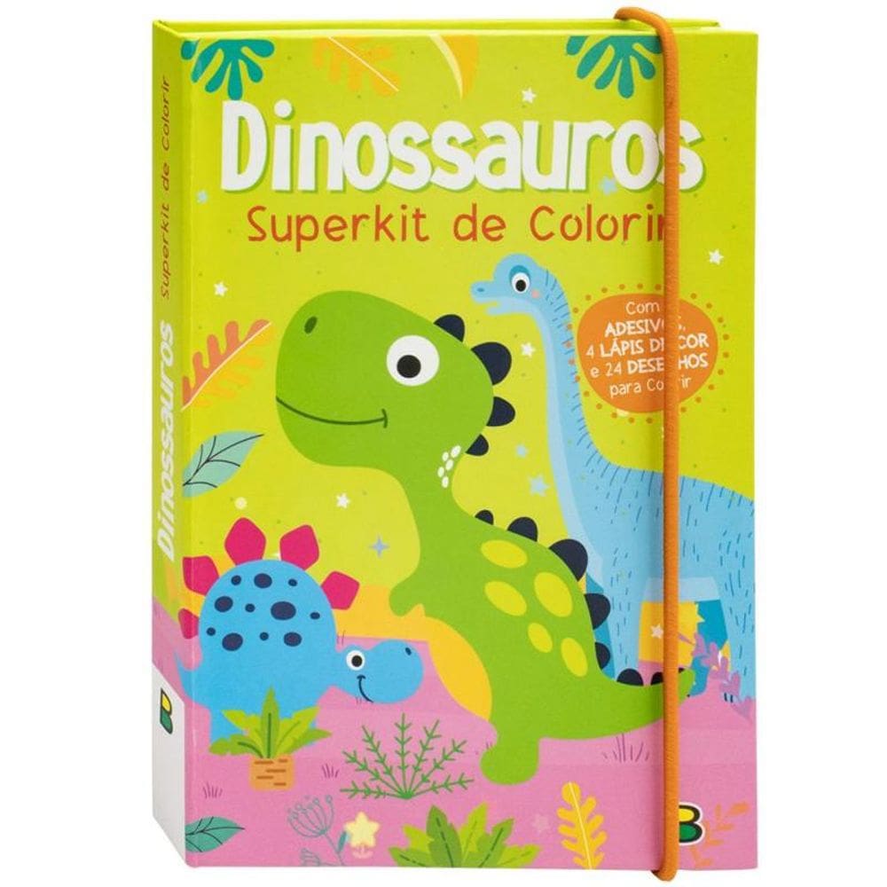 Superkit De Colorir: Dinossauros