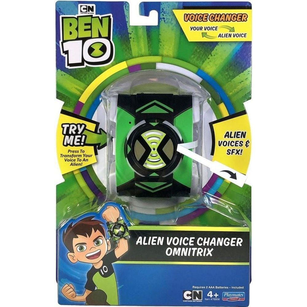 Relógio Omnitrix Alien Modificador De Voz Ben 10 Sunny 1828