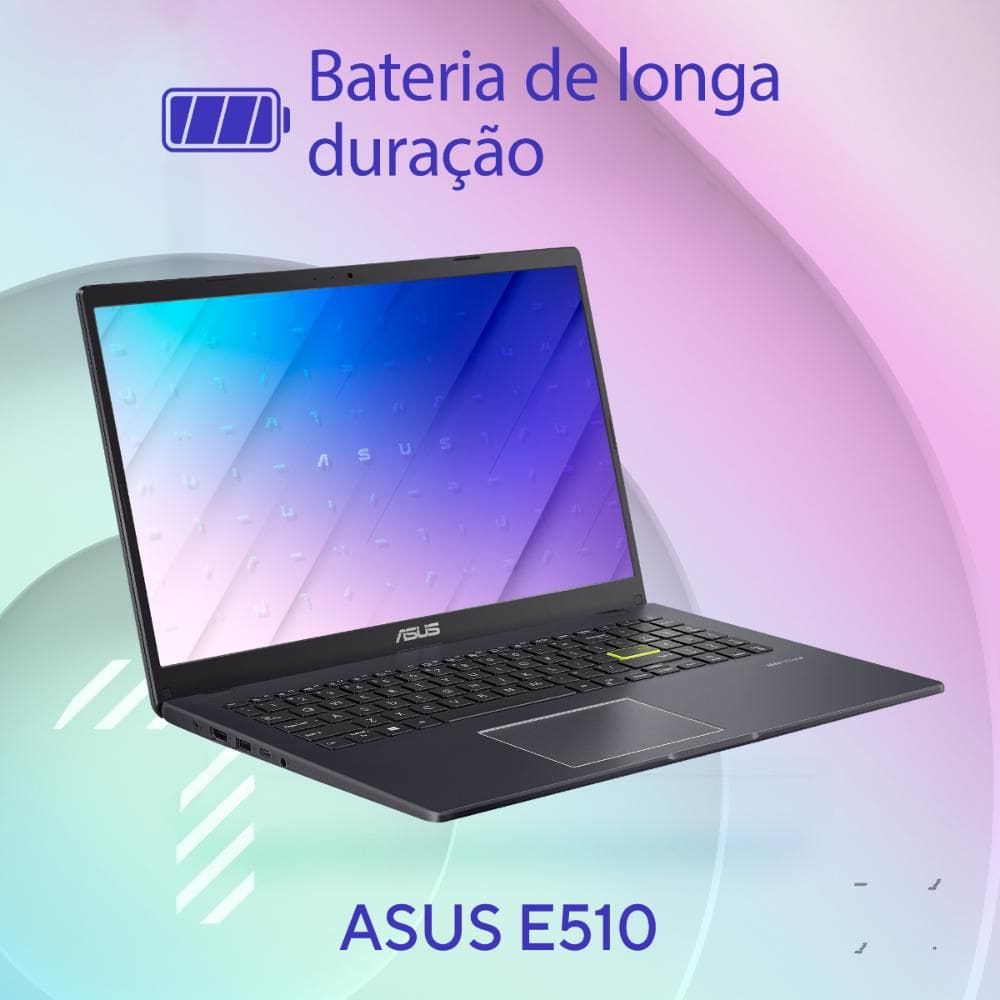 Notebook ASUS Vivobook Go 15 E510KA | Casas Bahia