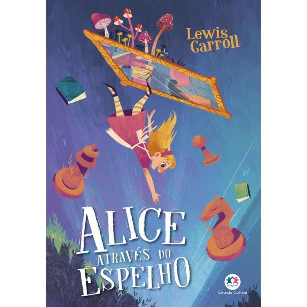 Livro Alice Através Do Espelho
