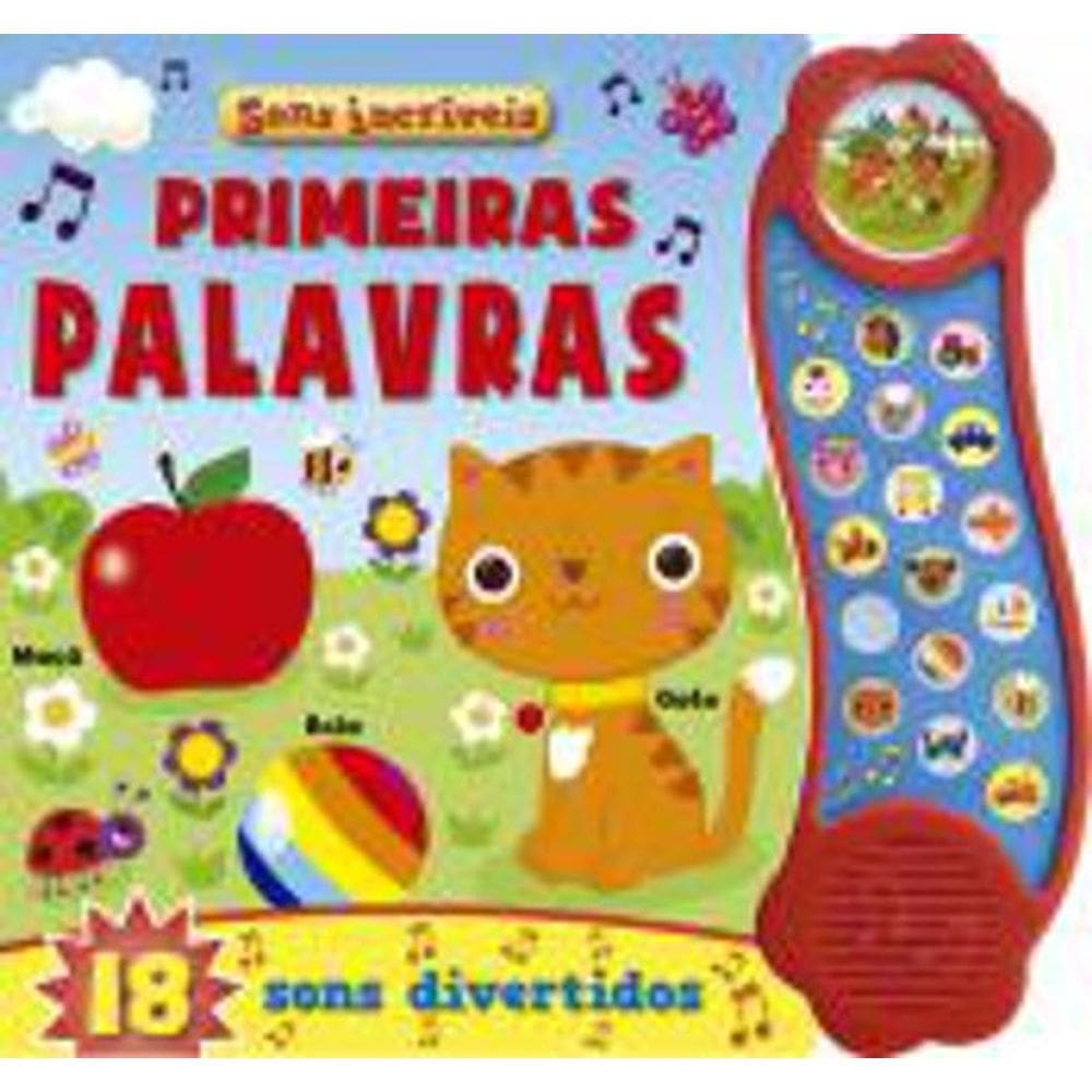 Livro Sonoro - 10 Sons - Bebês Animais