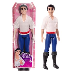 Boneco Disney Principe Eric 30Cm Pequena Sereia 3+ Mattel