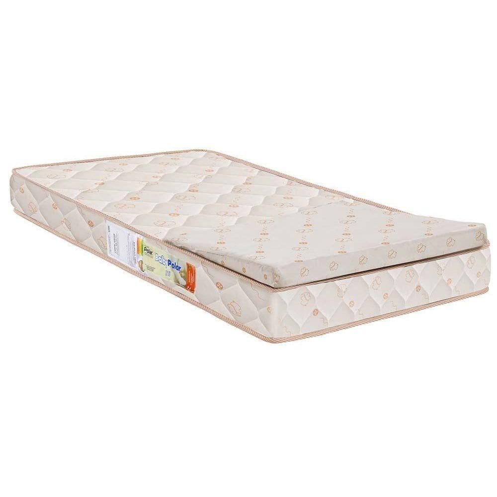 Colchão Infantil D18 Baby Rampa Anti-Refluxo (60x130x10) - Polar