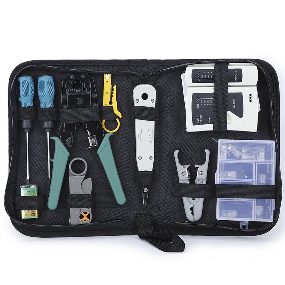 Kit Ferramentas 10 X 1 Para Manutenção De Rede Ti Jl-Tk01