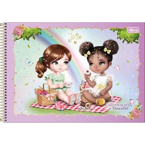 Caderno de Desenho e Cartografia CD Jolie 80 Folhas - Tilibra