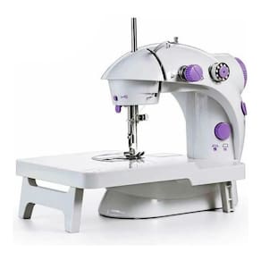 Mini Maquina De Costura Com Mesa Iwmc507M