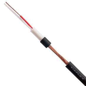Cabo Sonorizacao Mic Af E 6Mm 2X0.20 24Awg Preto Blindage