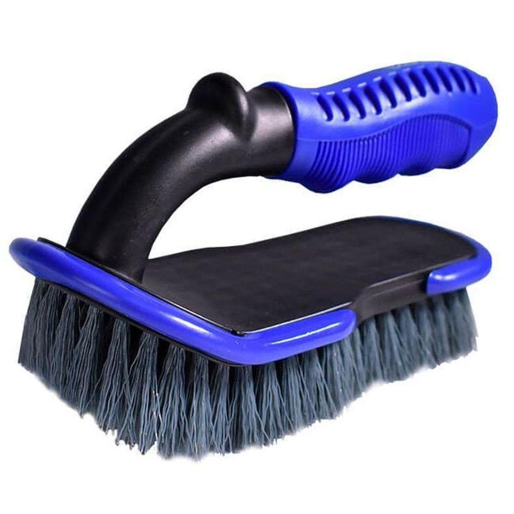 Escova Limpeza Tapetes Vonixx Cerdas Nylon Azul 293g