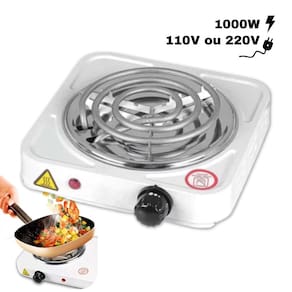 Fogão Elétrico 1 Boca Portátil Espiral 1000W Fogareiro 110V