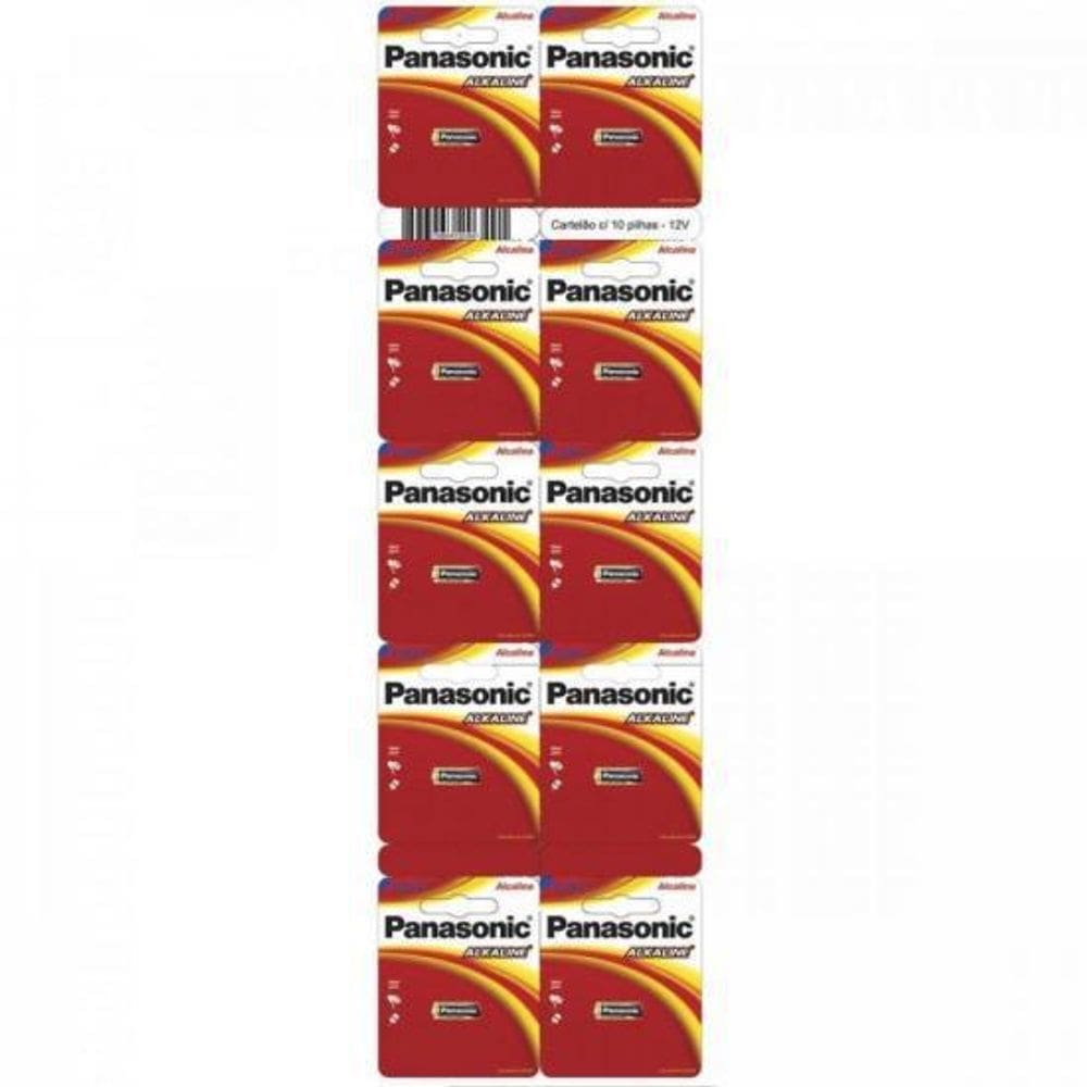 Bateria Alcalina 12V Lr-V08-1B Panasonic - Bli / 10