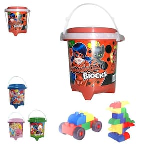 Blocos De Montar Blocks Bobby Bear C/66 Peças - Ever Green