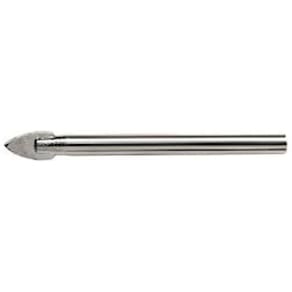 Broca Para Ceramica E Vidro, 4 Mm, Haste Cilindrica 1 Pc/Mtx