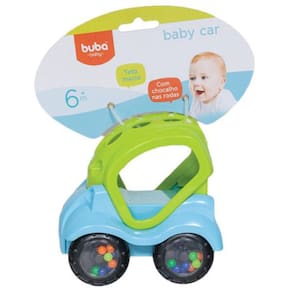 Carrinho Baby Car Com Chocalho - Buba