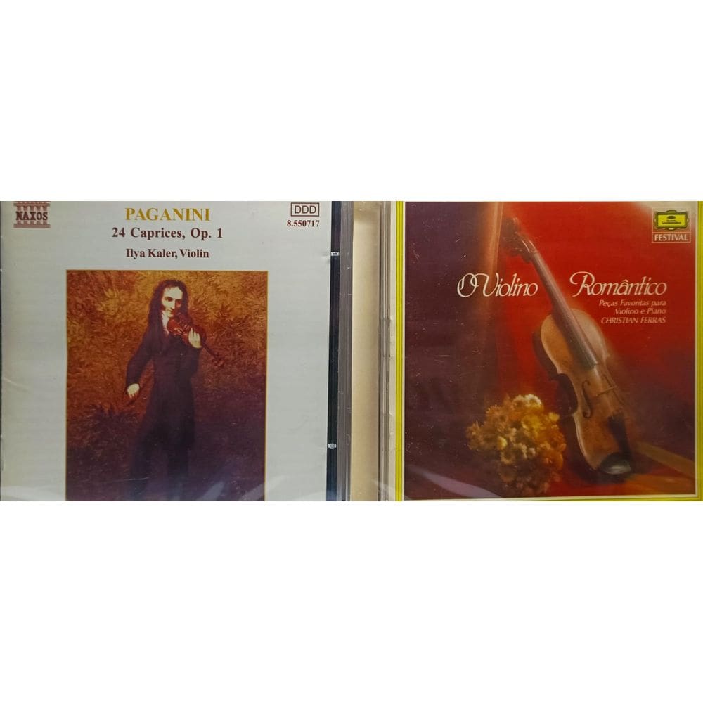 Paganini; Ilya Kaler  24 Caprices / O Violino Romantico 2CDS