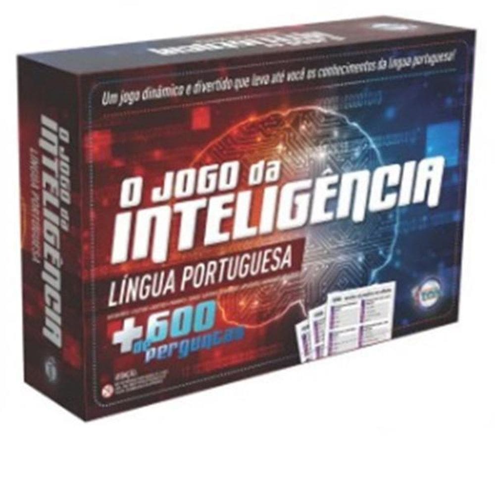 Jogo da Inteligência Língua Portuguesa 672 Perguntas - Toia
