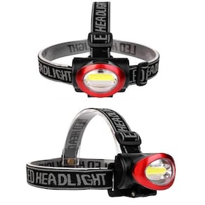 Lanterna Para Cabeça 10 Led`S Fita Elastica Forte - Starfer