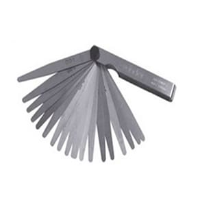 Calibre de válvulas para motor de motos jogo com 20 Lâminas