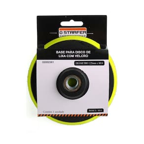 Base Disco De Lixa tiras aderentes 125xm14 Starfer