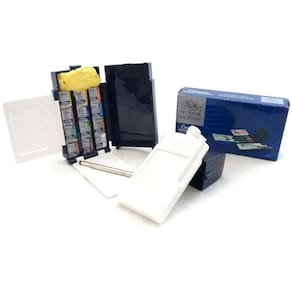 Aquarela Em Pastilha Cotman Field Box Estojo Com 12 Cores Wi