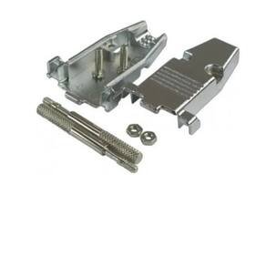 Capa Db9 / Hd15 Metal Kit Longo Porca E Parafuso - 4 Pçs