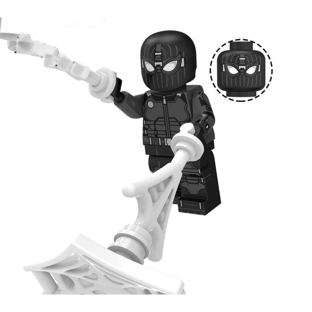 Boneco Blocos De Montar Spider-Man Shield Suit Minifigure