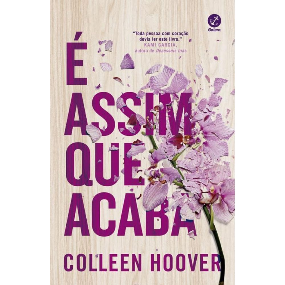 Livro E Assim Que Acaba