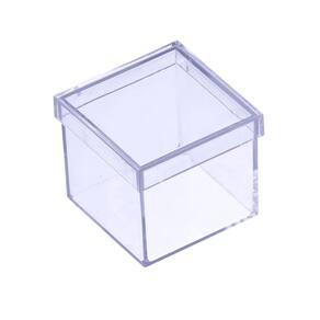 Caixinhas de Acrílico Transparente 5x5 cm 200 unidades