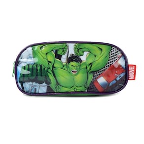 Estojo Escolar Infantil Luxcel Marvel Avengers Hulk - Ei380