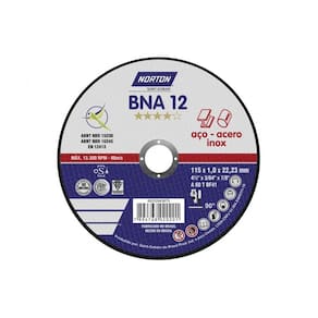 Disco Corte Aco Inox Bna 115X1,0X22,2Mm