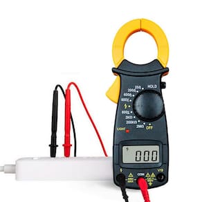 Alicate Amperimetro Multimetro Digital Ac/Dc 600V + Baterias