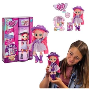 Boneca Bff By Cry Babies Set Guarda-Roupas Com Acessórios