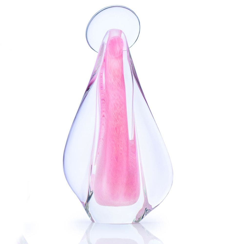 Imagem Em Cristal Murano Rosa São Marcos