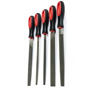 Jogo De Limas Mecânica 05 Peças Com Cabo Pvc Gedore Red